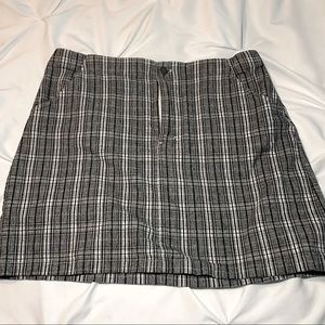 Hollister Mini Plaid Skirt Large